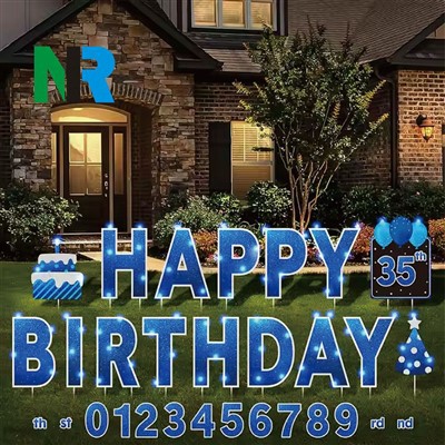 Semn pentru curtea petrecerii